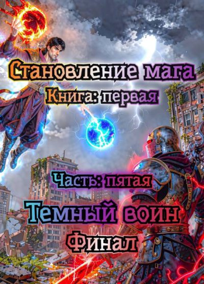 Становление мага постапокалипсиса. Книга 1: Апокалипсис маны. Часть: 5. Темный воин. Финал.