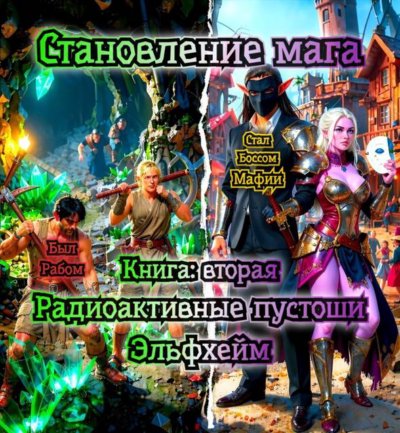 Становление мага постапокалипсиса. Книга 2: Радиоактивные пустоши. Эльфхейм.